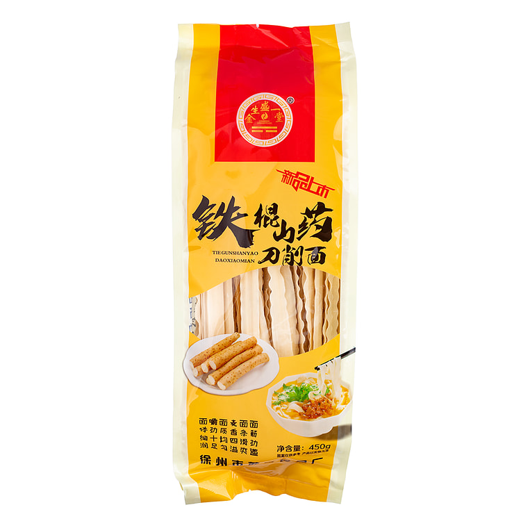 金生盛一堂  铁棍山药面 刀削面 450 克
