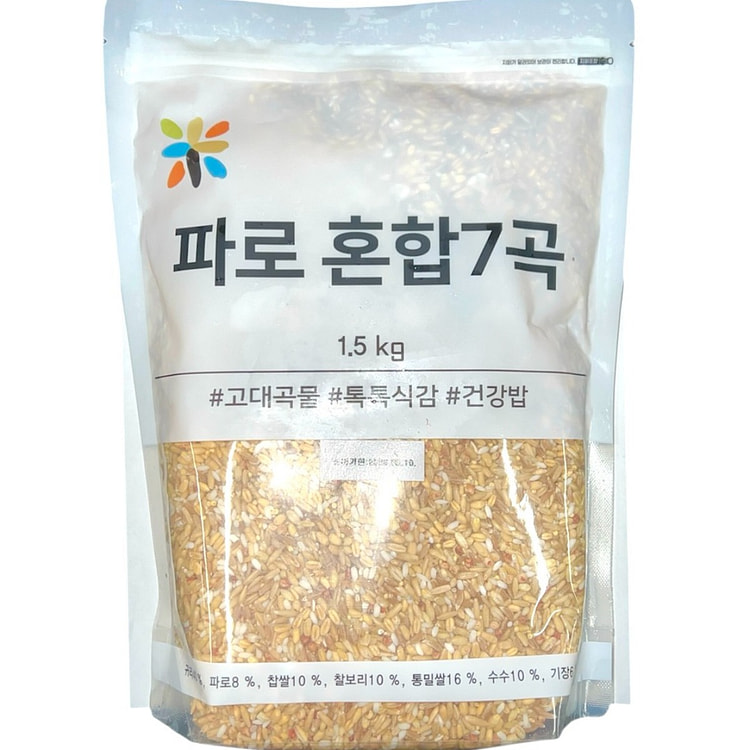 Paro 7-Grain Mix – Korean Multi-Grain Blend for Healthy Meals 1500 克
