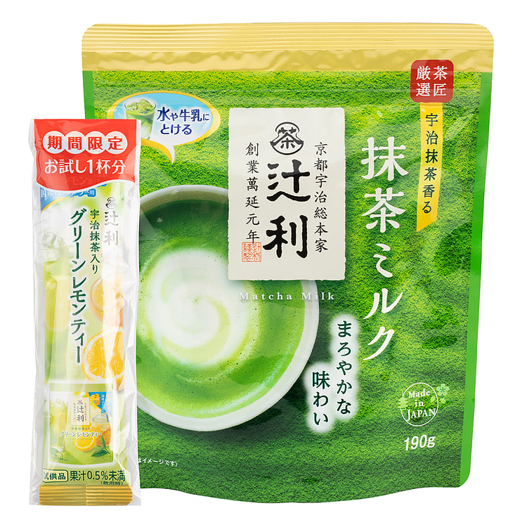 Tsujiri Matcha Milk Powder 190 克