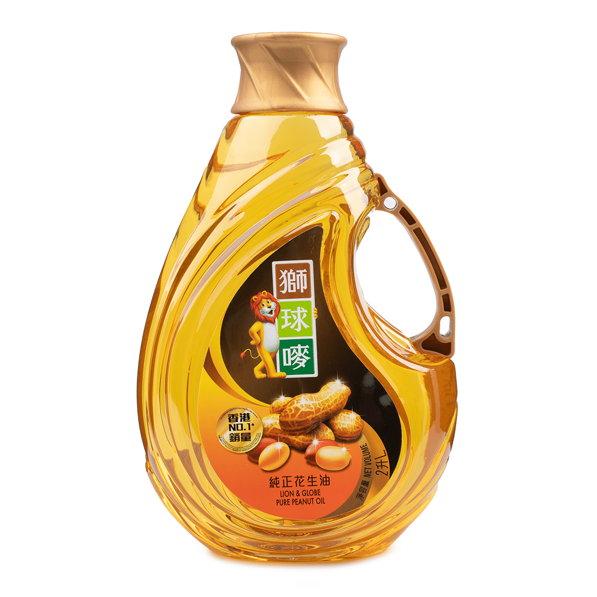 Lion & Globe Peanut Oil 2L 2000 ml(ミリリットル)*6 パック