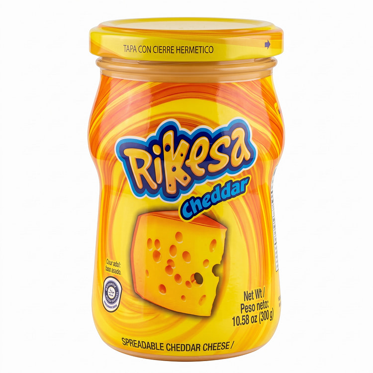 Rikesa Spreadable Cheddar Cheese 10.58 oz