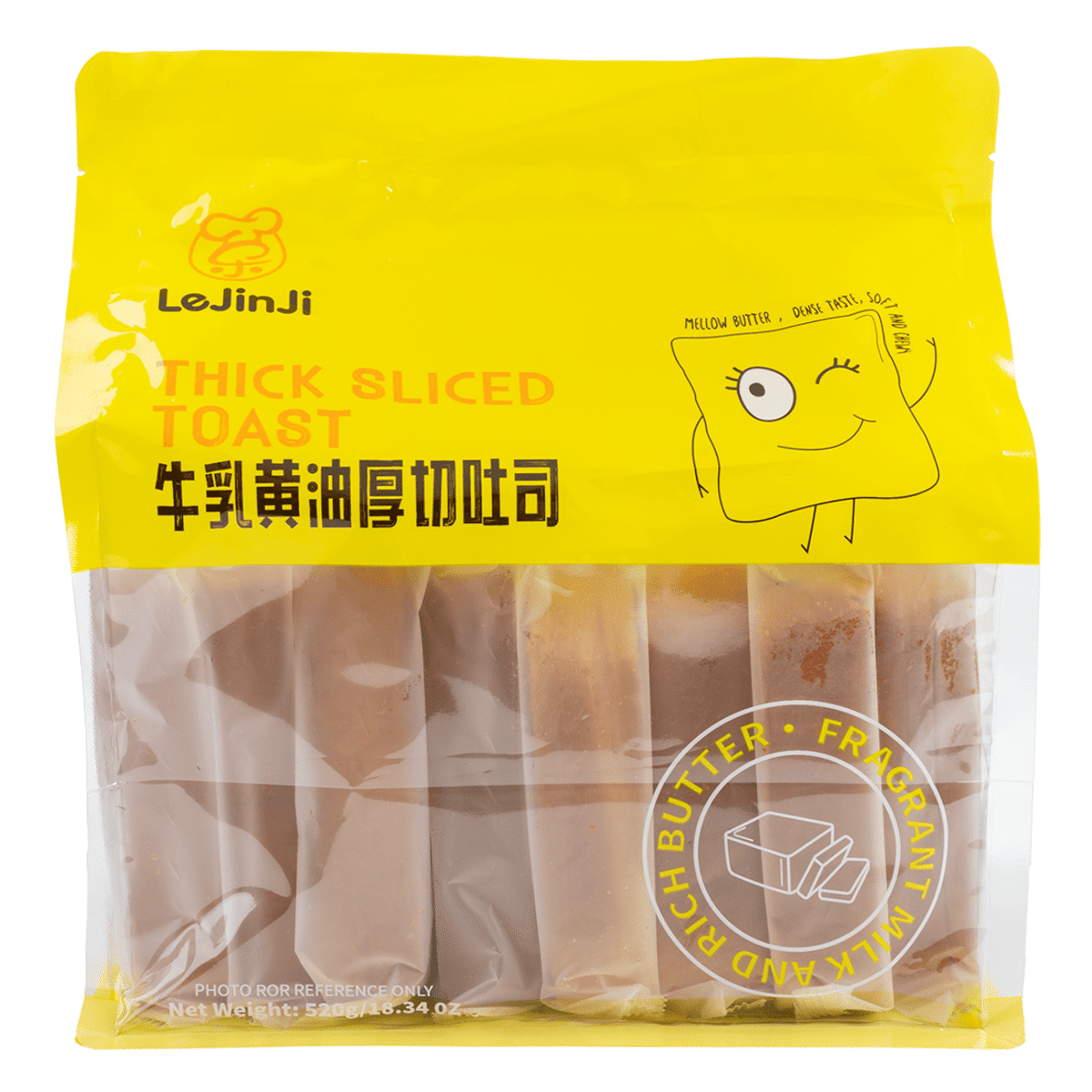 LJJ THICK SLICED BREAD 520 g