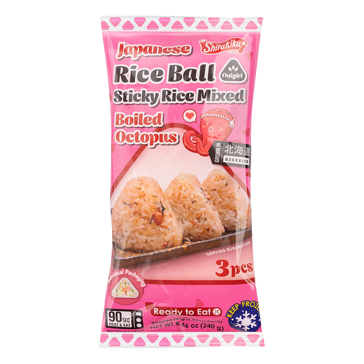 SK Onigiri RIce Ball Tako Meshi Okowa 8.46 盎司