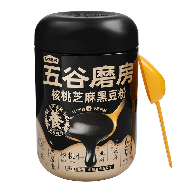 Wugumofang ごまクルミ＆黒豆粉 600 グラム