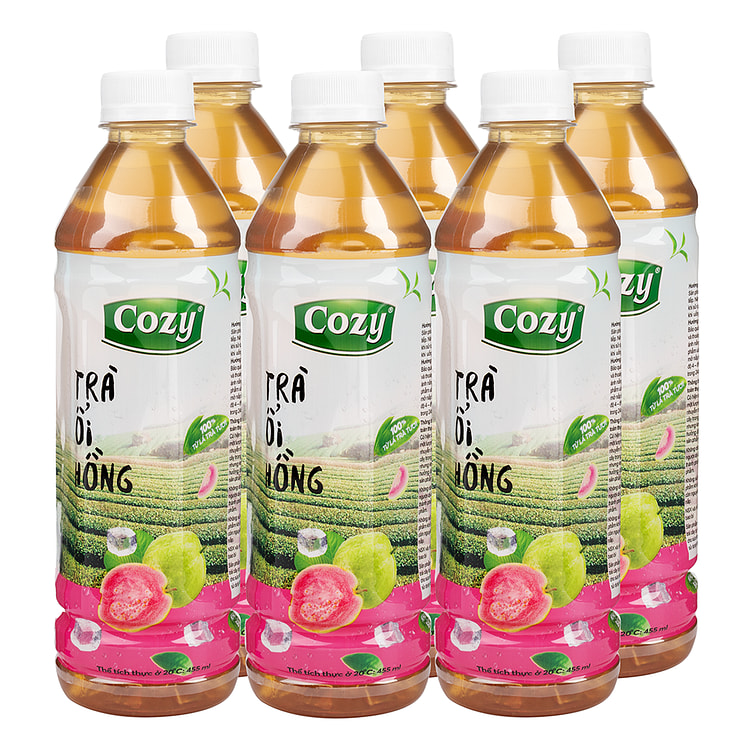 Cozy Pink Guava Tea (Pack of 6) 15.38 fl.oz