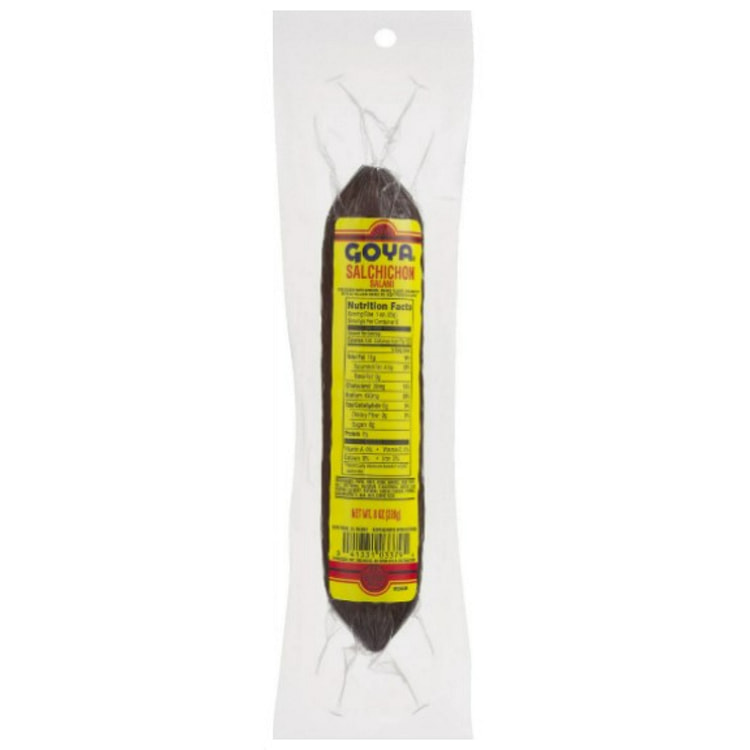Goya Salchichon Salami 8 oz