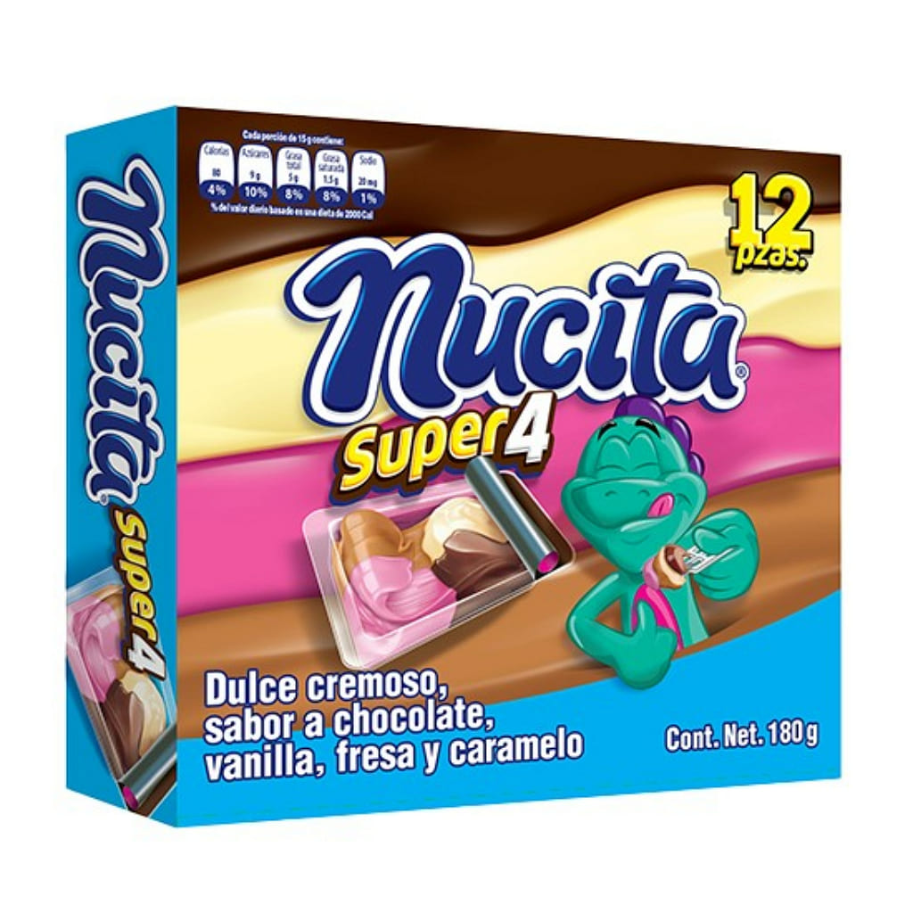 Nucita Super 4 Creamy Candy 0.52 oz*12 pack