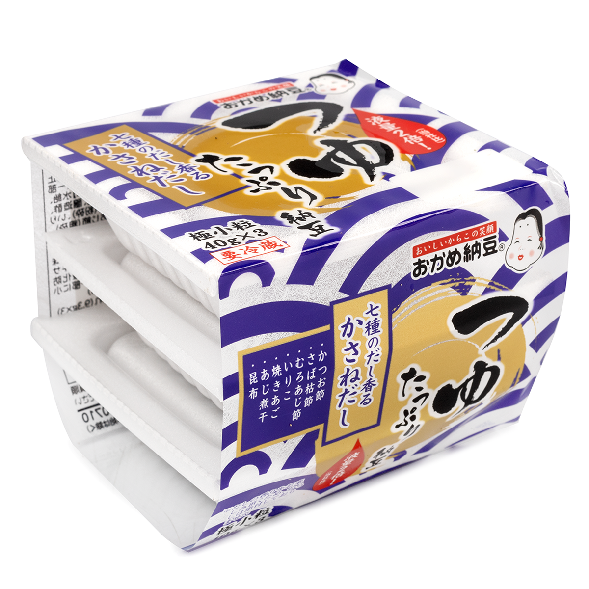 おかめ納豆 つゆたっぷり 3P 147.9 グラム - Weee!
