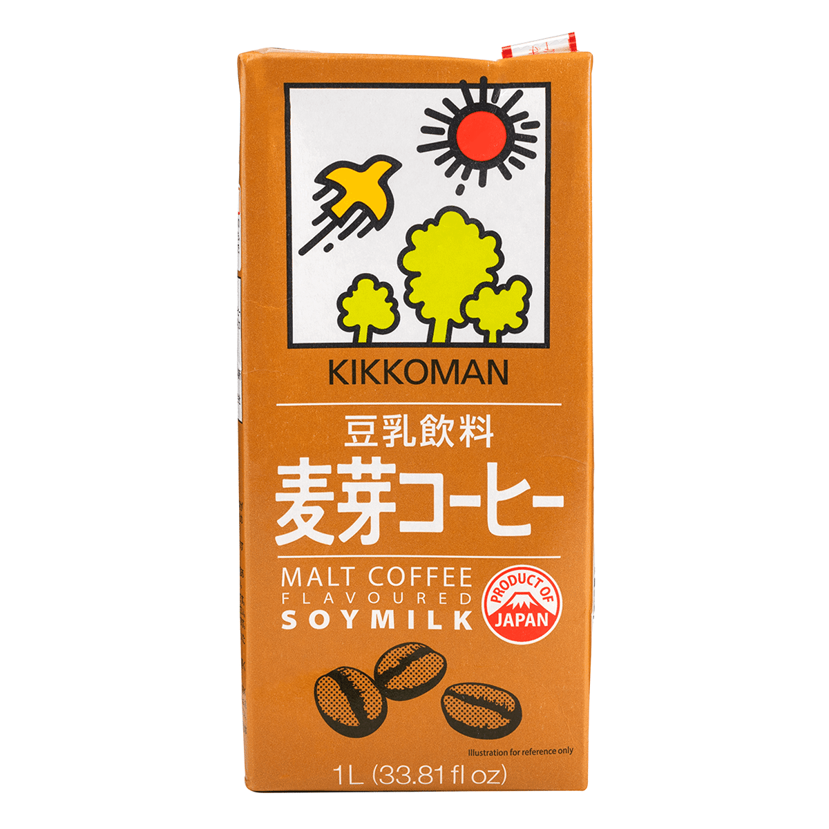 Kikkoman Soymilk Malt Coffee 33.81 fl.oz