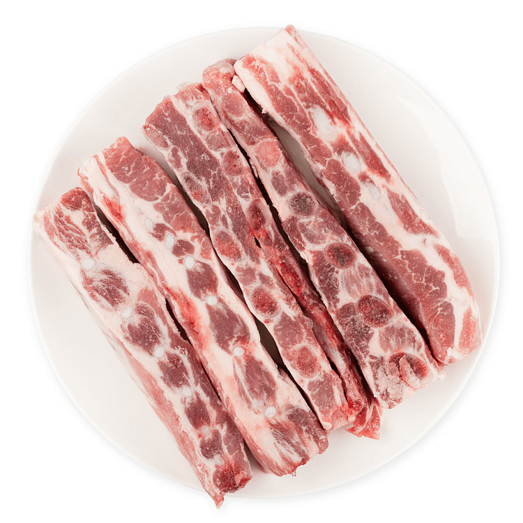 Pork Spare Rib Strips Frozen 2 lb