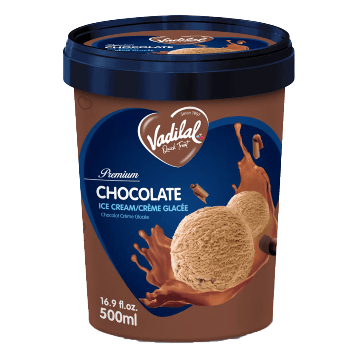 Vadilal Premium Chocolate Tub 500 ml