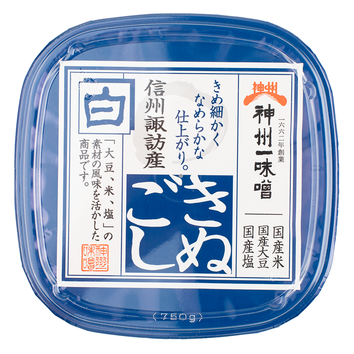 神州一味噌 きぬごし 白味噌 750g 26.5 オンス - Weee!