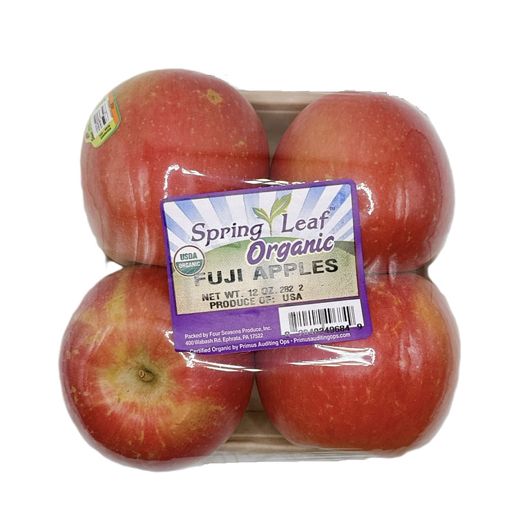 Organic Fuji Apples 4 count