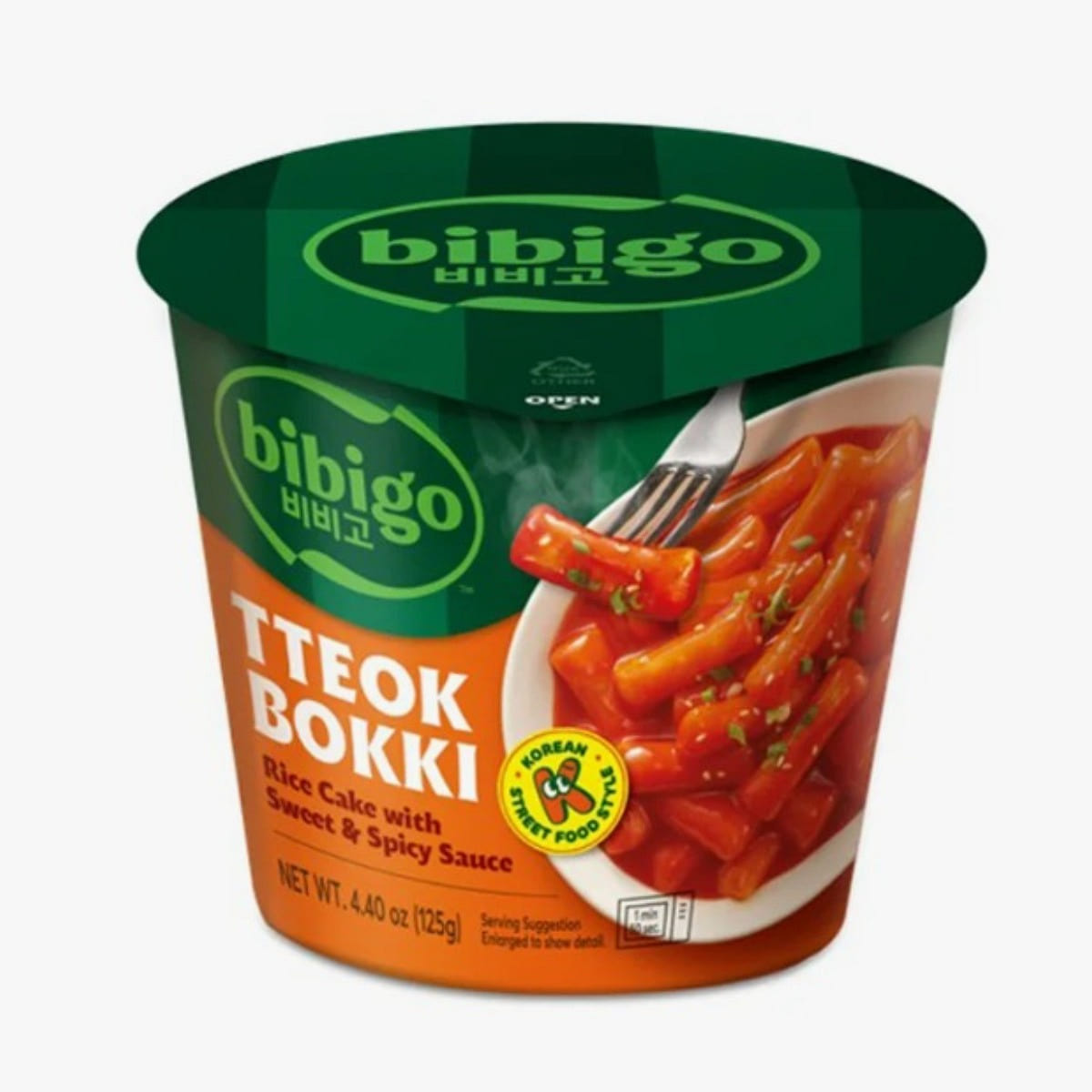 CJ Bibigo Tteokbokki Pouch Sweet & Spicy Flavor 125 g