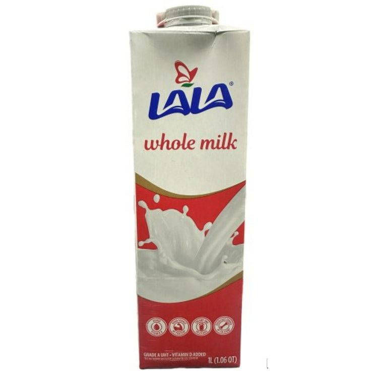 Lala UHT Whole Milk 33.8 oz