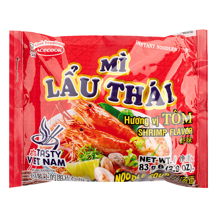 Acecook Thai Shrimp Noodle (min 3)