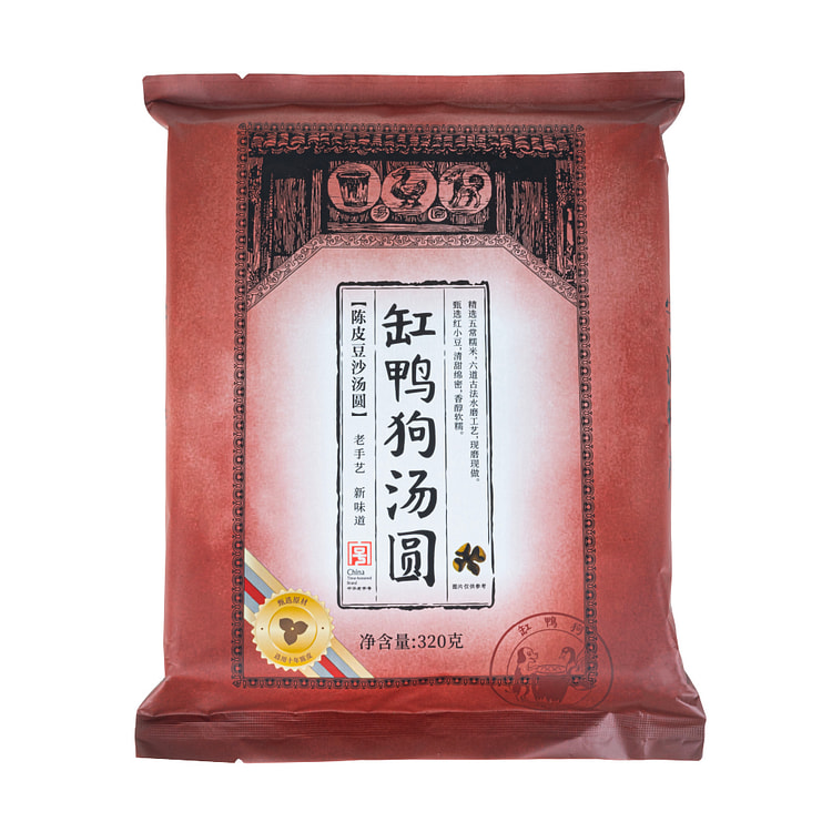 GangYaGou Red Bean Rice Balls 320 g
