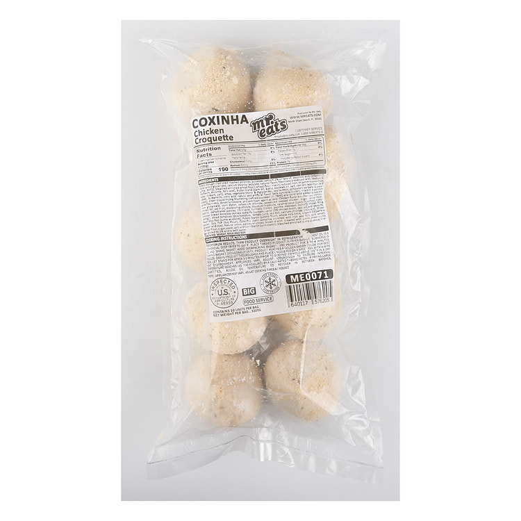Coxinha de Frango Grande Mr. Eats 1200 g