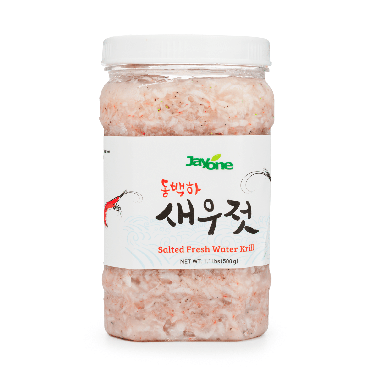JAYONE Salted Fresh Water Krill, Frozen 500 g