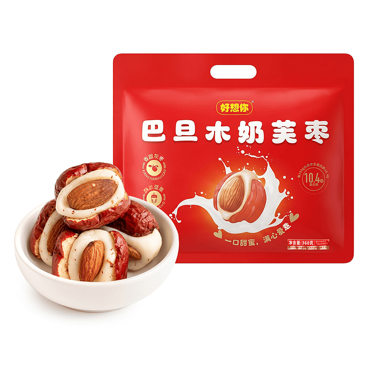 Haoxiangni Almond Milk Nougat Dates 360 g