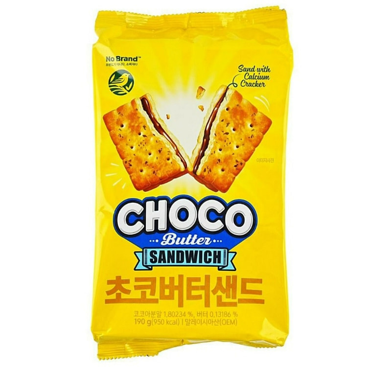 노브랜드 초코버터센드 6.67 온스