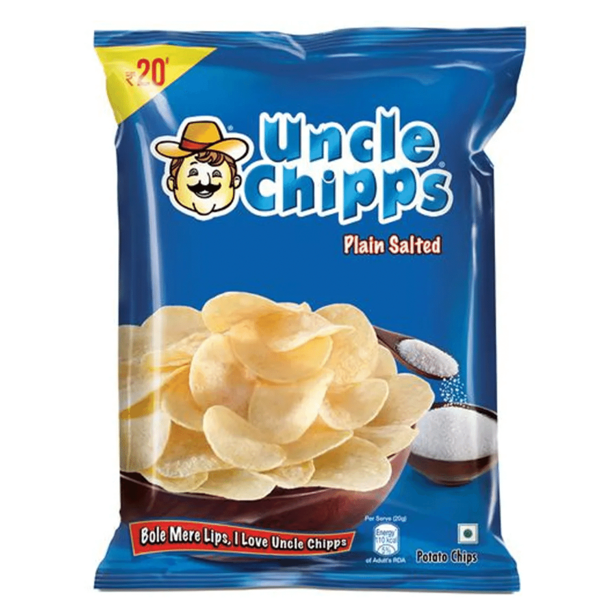 Uncle Chipps Classic Salted 50 g