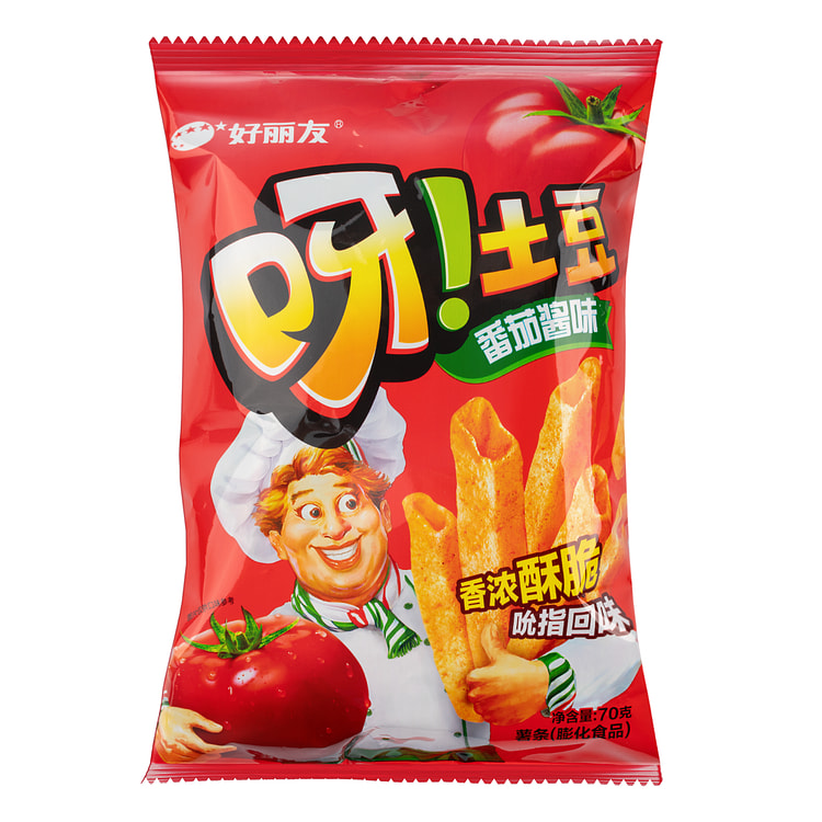 好丽友 呀!土豆 薯条 番茄味