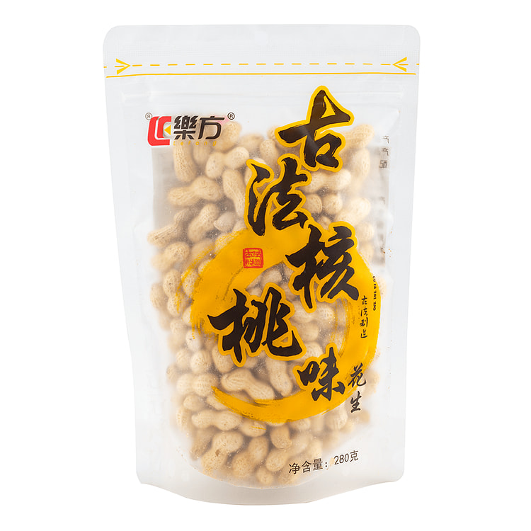 乐方 古法核桃味带壳花生 280 克
