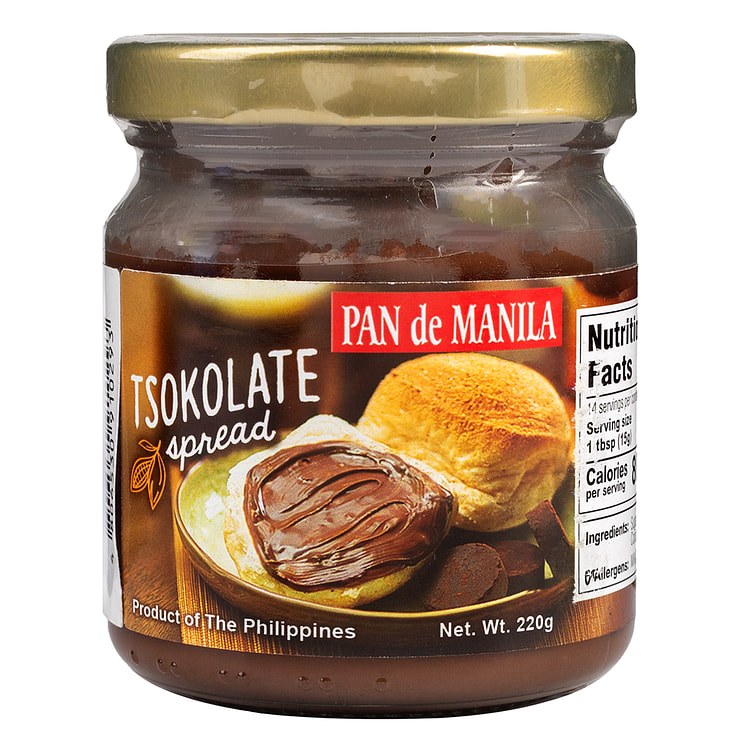 Pan de Manila Chocolate (Tsokolate) Spread 220 g