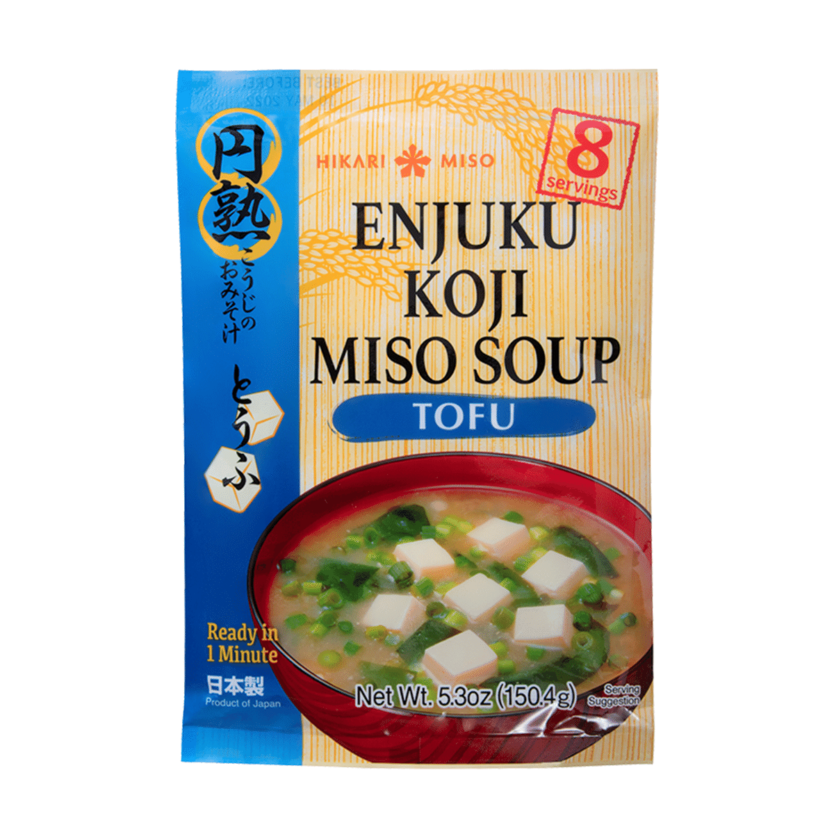 面乐 味噌豆腐汤即食包 8袋/包 5.3 盎司