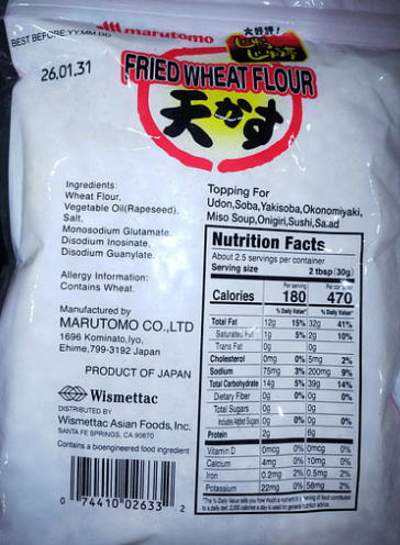Get Marutomo Tenkasu Crunchy Tempura Flake 2.82 oz Delivered