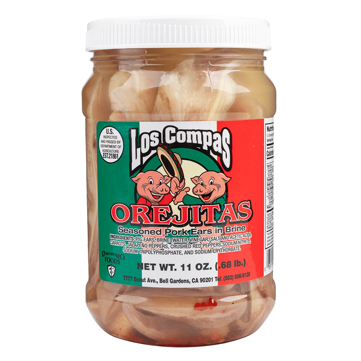 Los Compas Orejitas 11 oz