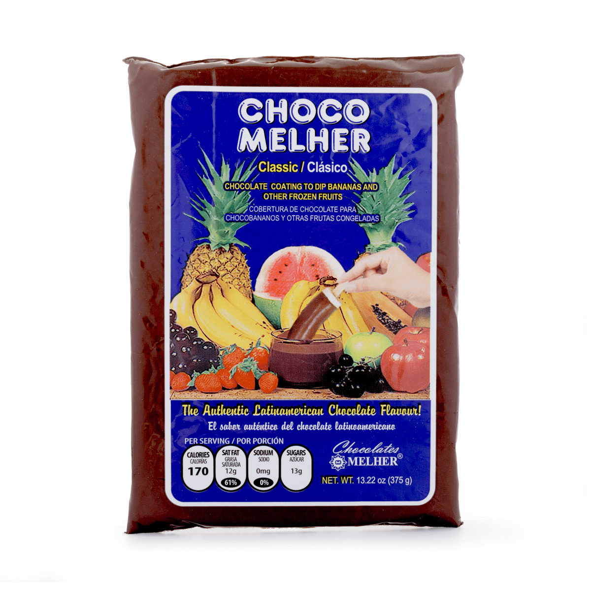 Chocomelher Clasico Chocolate Coating 13.22 onça(s)