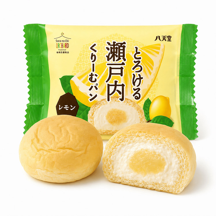 Hattendo Melty Setouchi Cream Bread (Lemon) 71 g