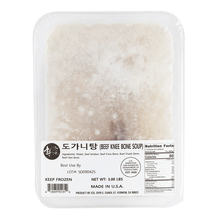 EMPEROR Korean Beef Knee Bone Soup – Doganitang (4 Servings) 3 磅