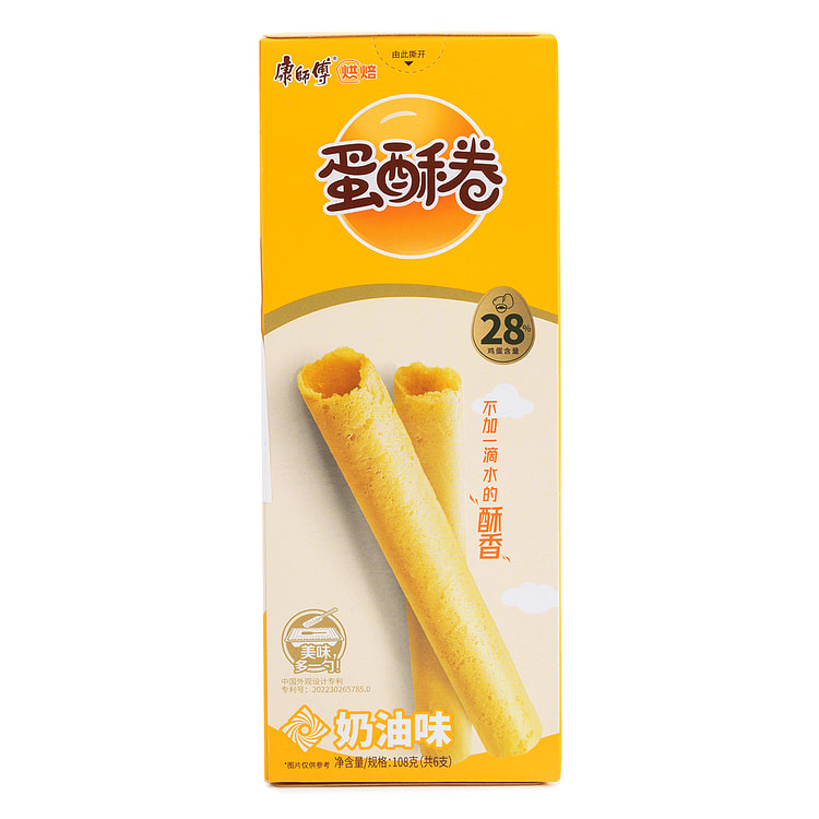 Master Kong Egg Roll, Creamy Flavor