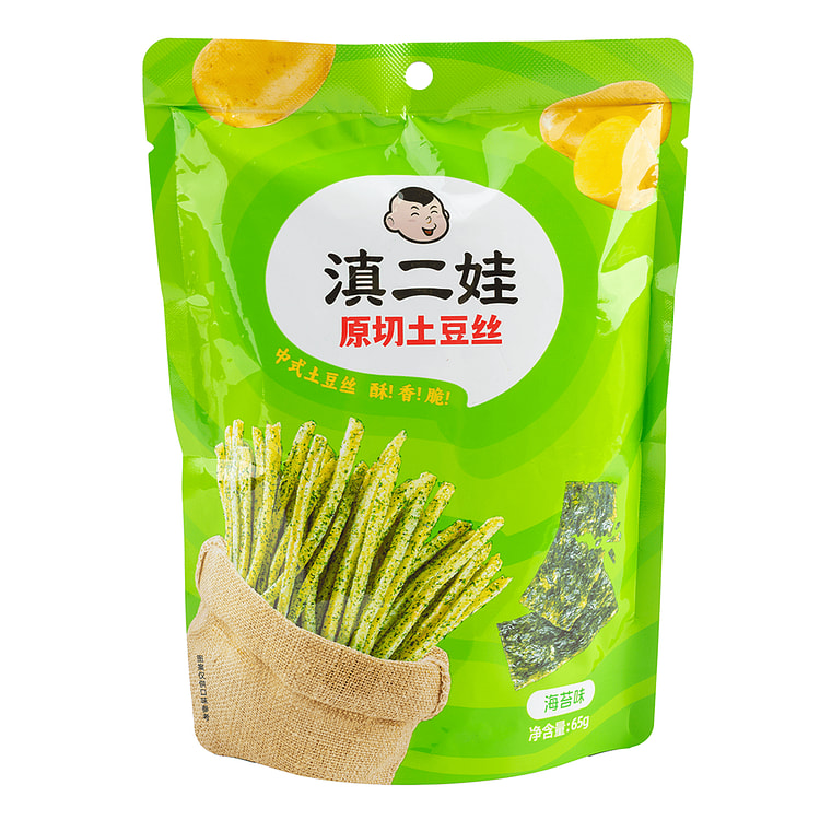 French fries snack Seaweed flavor 65 g (min 2)