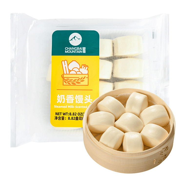 长白山 奶香小馒头 12个 250 克