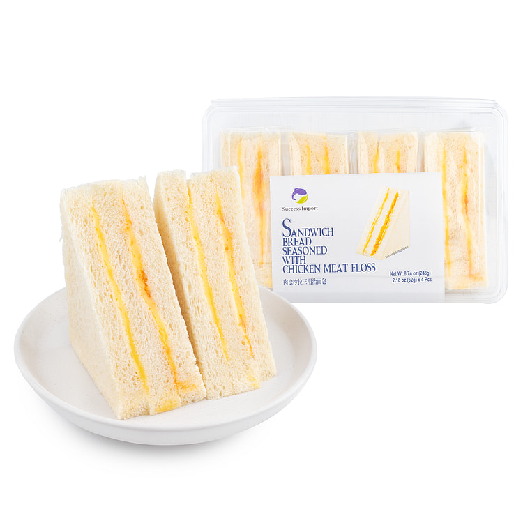 Sandwich Bread Seasoned With Chicken Meat Floss 248 gramo(s)