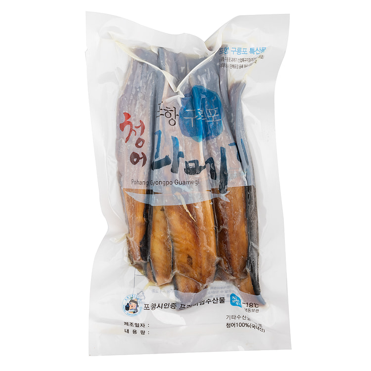 Jeollanam-do FROZEN DRIED HERRING FILLET 200 克