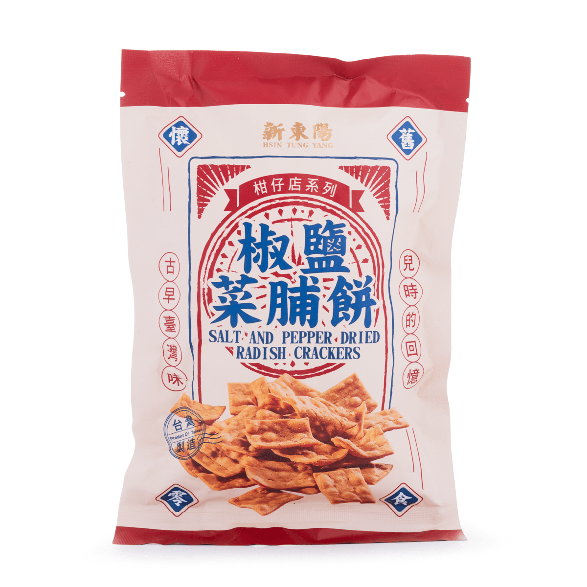 新东阳 怀旧 椒盐菜脯饼 110 克