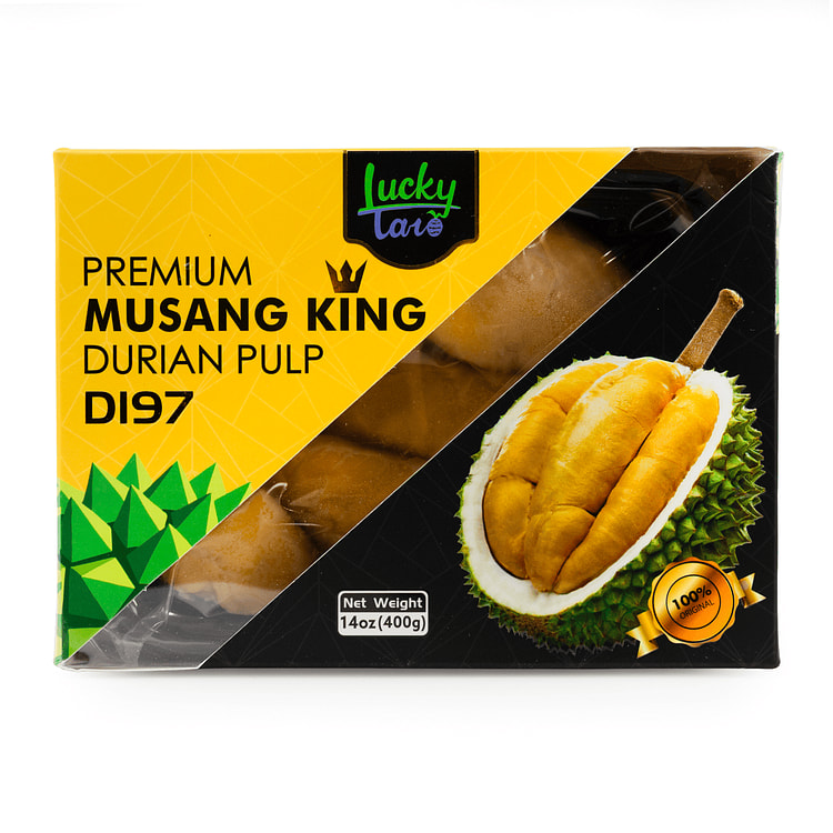 Premium Musang King Pulp Durian, D197 Frozen