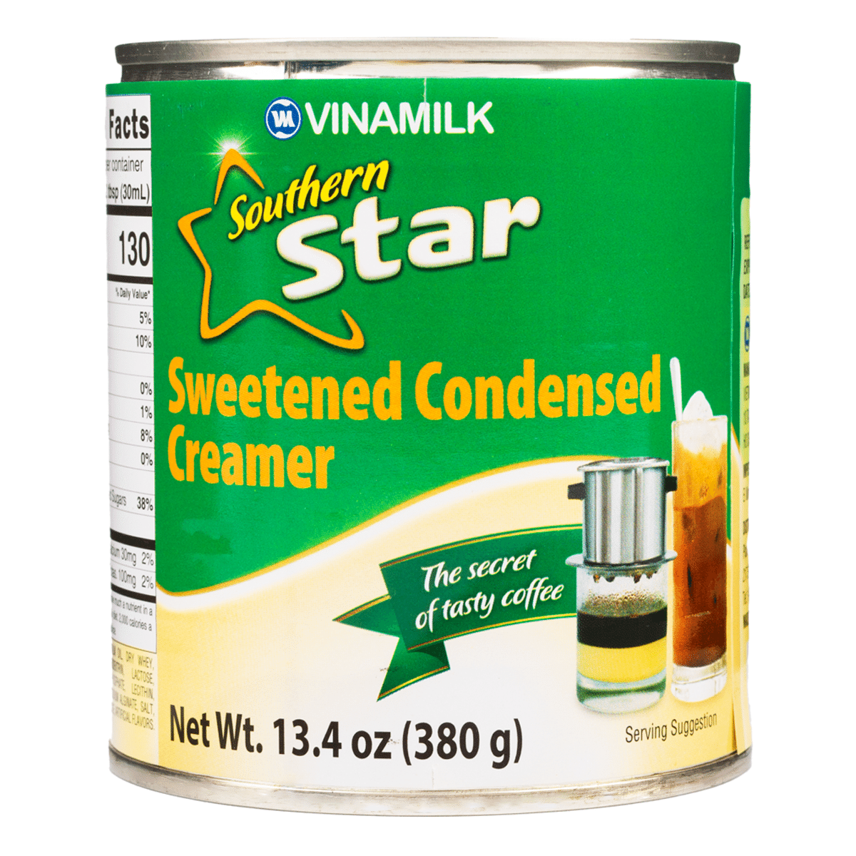 Vinamilk Brand Sweetened Condensed Creamer Can 380 g*24 pack