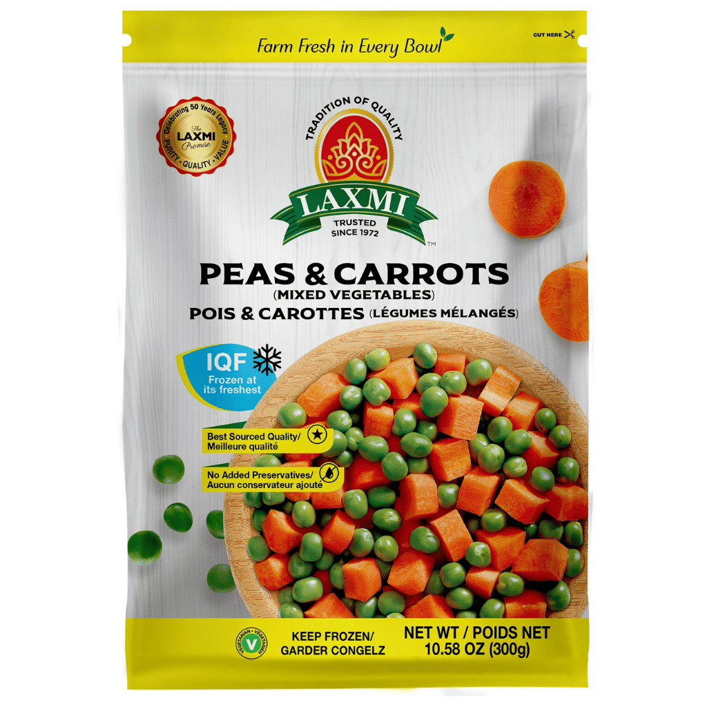 Laxmi Peas and Carrot ( Frozen) 300 g