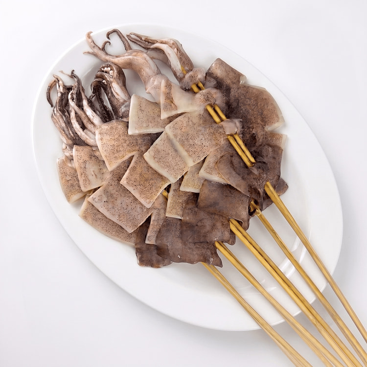 Jumbo Calamari Butterfly Kebabs Skewers 2 lb