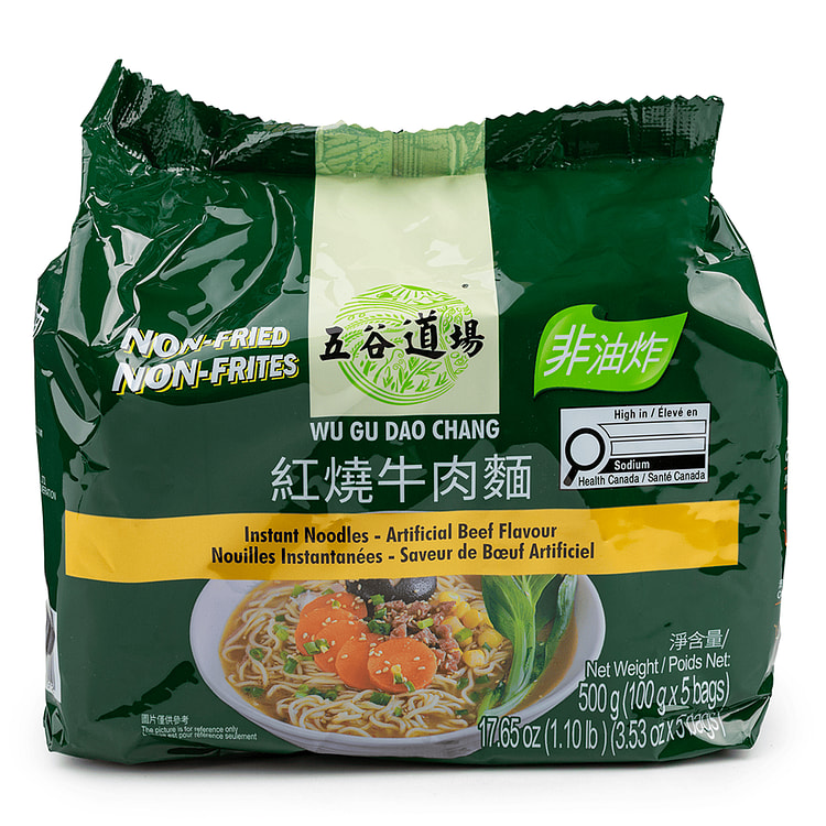 Wu Gu Dao Chang Instant Noodles, Beef Flavor