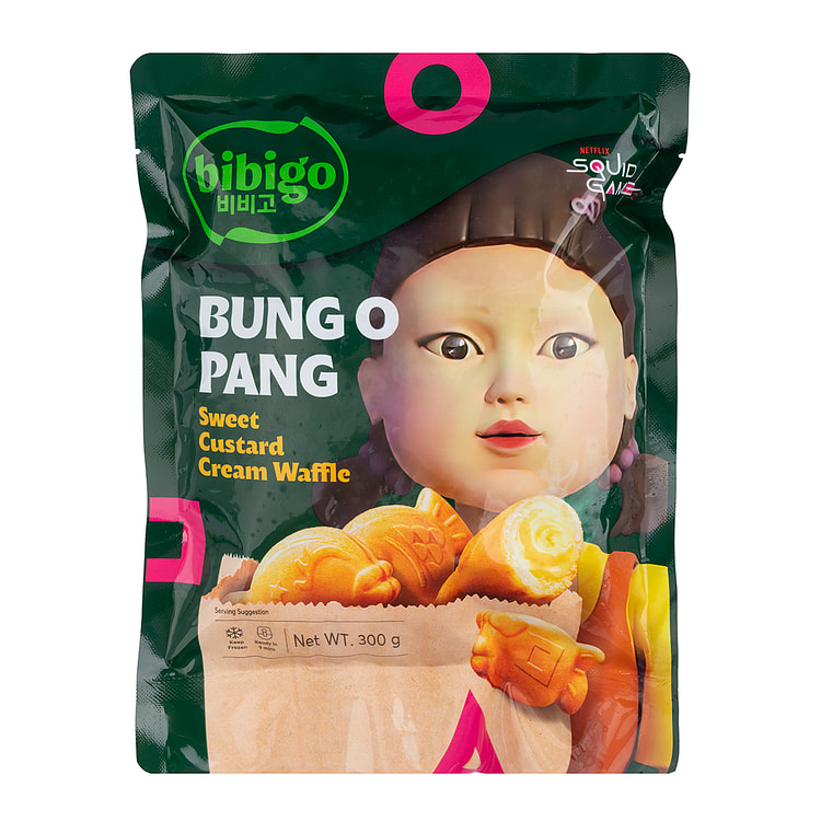 CJ Bibigo 鲷鱼烧酥脆蛋奶冻注心小点 300 克