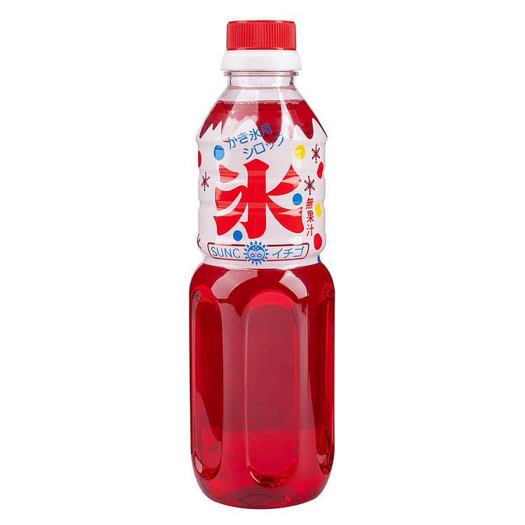 Sanc Shaved Ice Syrup Strawberry 500 ml