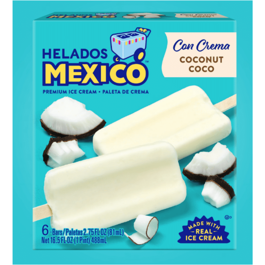 Helados Mexico Paleta de Crema Sabor a Coco 16.5 onza(s)