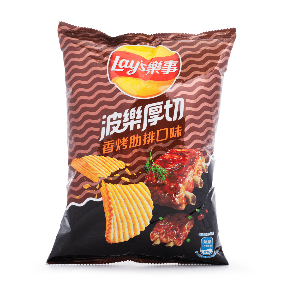 Lay's Pole Roasted Ribs Flavor 59.5 g*12 pack